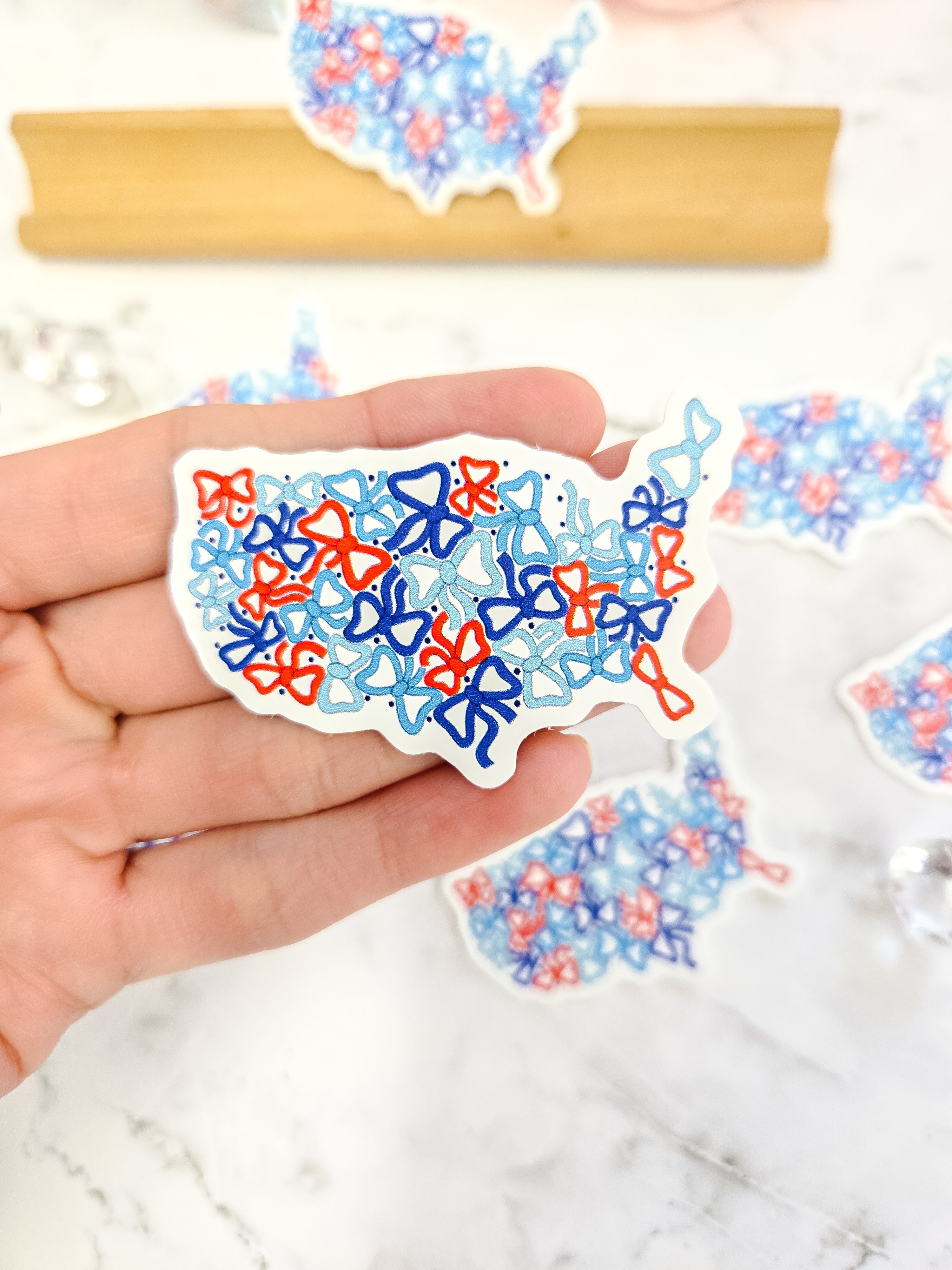 Bow USA Sticker